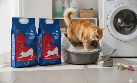 Areia Higiênica de Bentonita