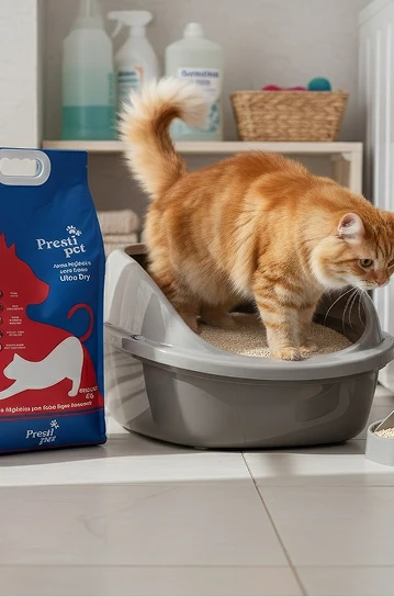 Areia Higienica Bentonita