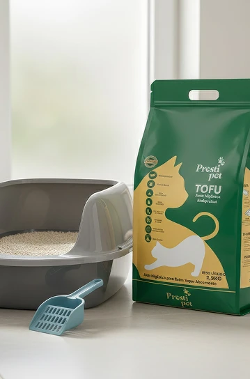 Areia Higienica Tofu